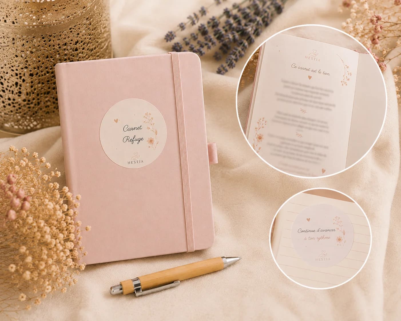 Le Carnet Refuge et son stylo